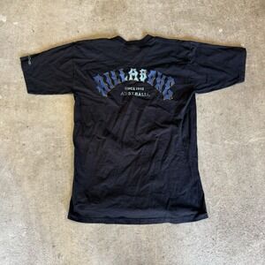 Vintage‎ Billabong Black T Shirt Single Stitch USA Surf Skater Streetwear Large